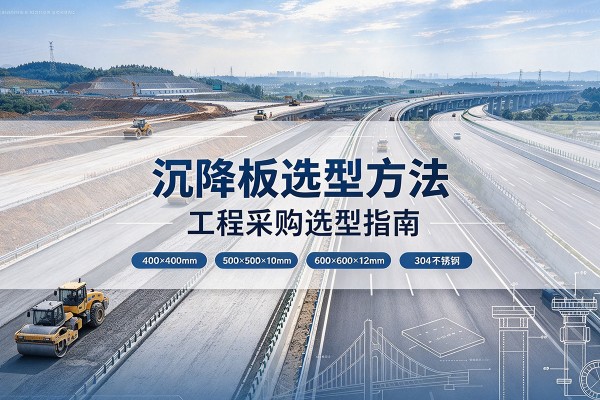武乡沉降板选择方法