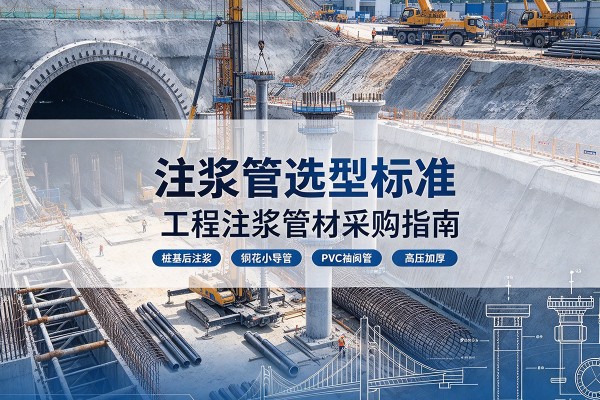 武乡注浆管选型标准