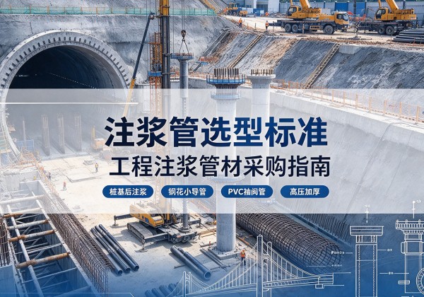 武乡注浆管选型标准